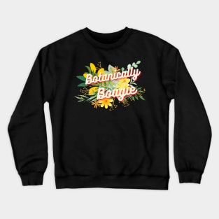 Botanically Bougie Yellow Crewneck Sweatshirt